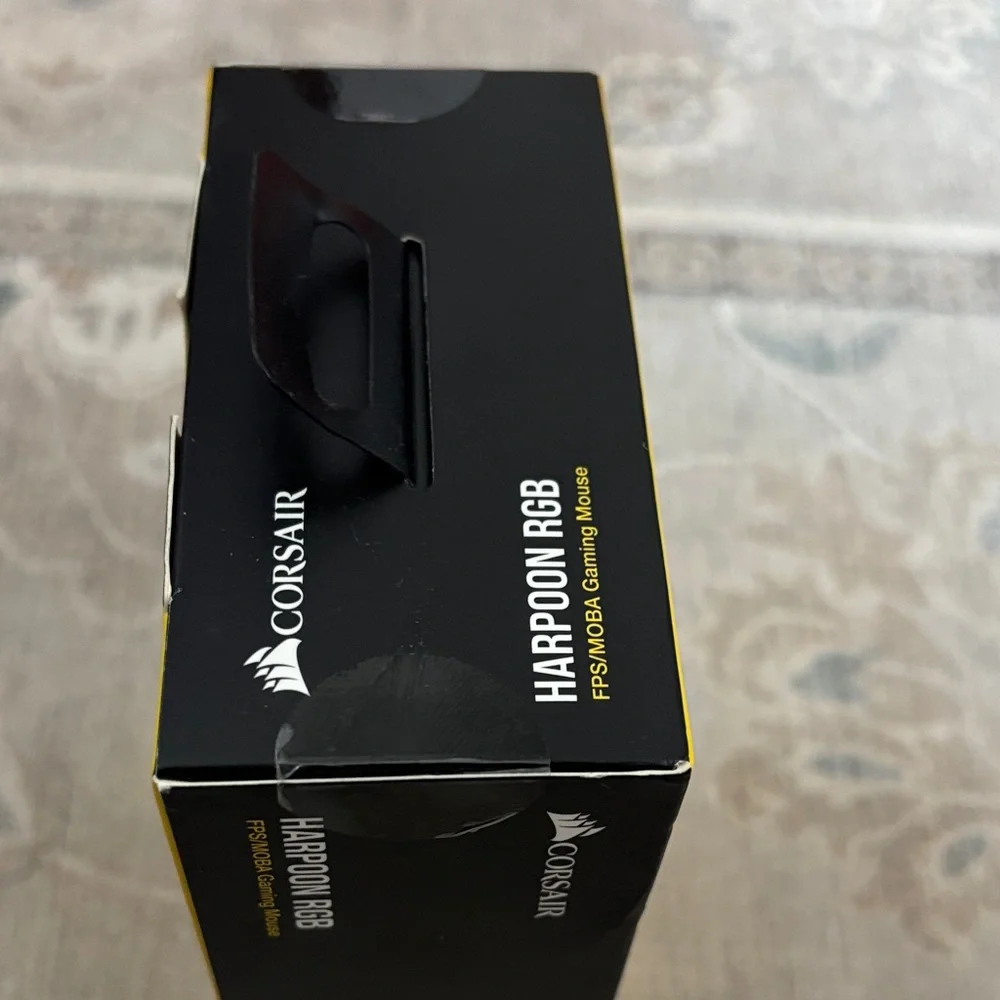 Corsair Harpoon RGB Gaming Mouse - Black and Blue